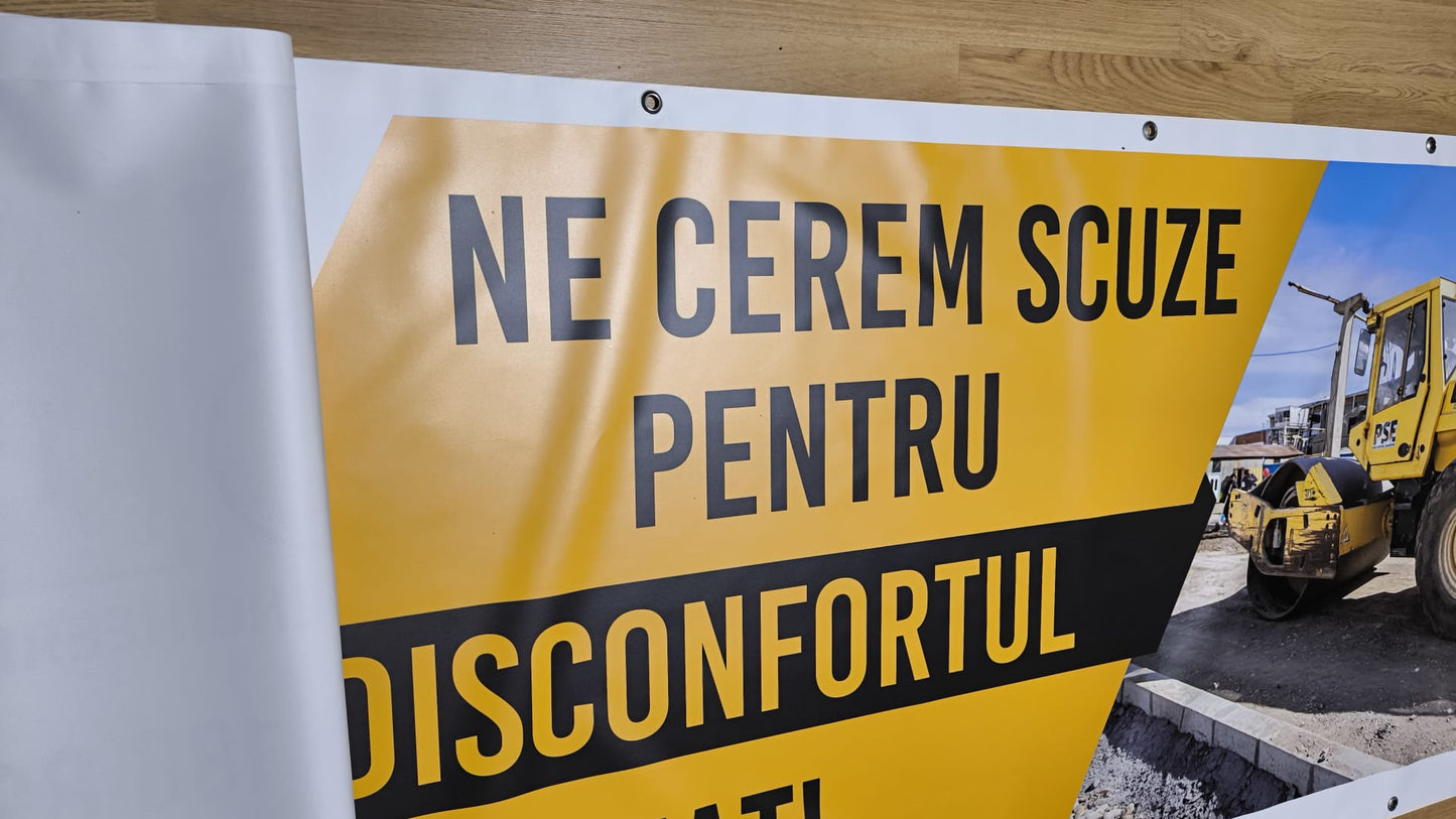 Bannere & Mesh Printat, Prețuri incepâd de la 55 Lei/ metru pătrat - Teo-Print