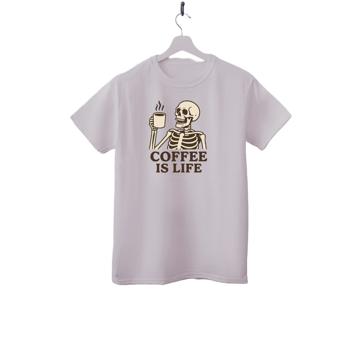 Tricou personalizat "Coffee is Life"