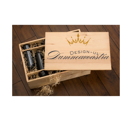 Personalizare cutii pentru sticle de vin | Teo-Print Constanta
